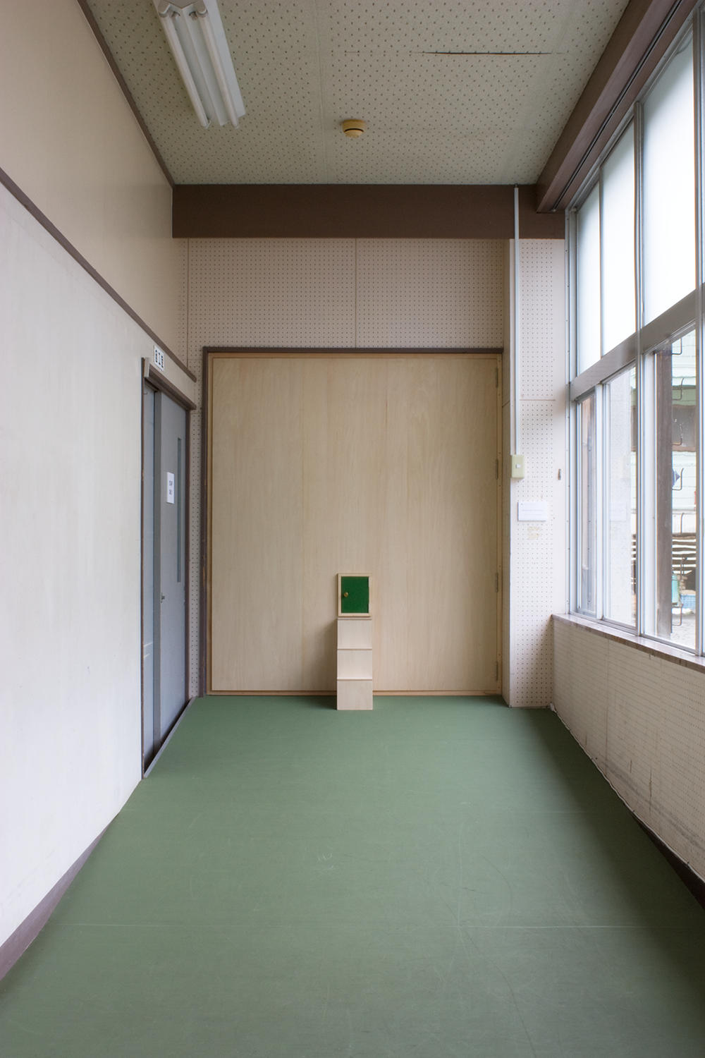 Behind the Green Door exhibition view Echigo-Tsumari Art Triennale